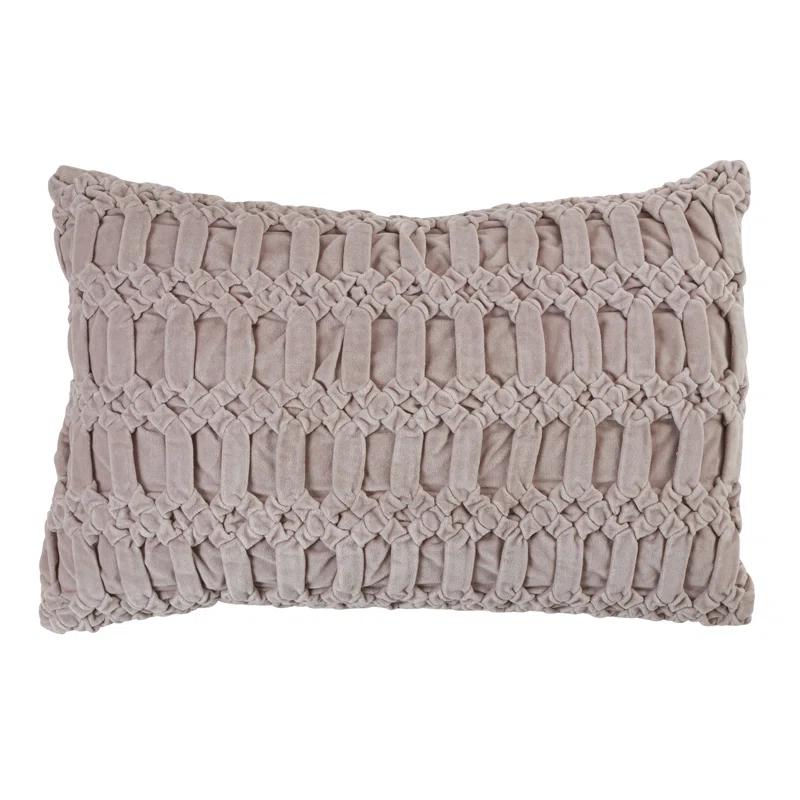 Saro Mali Collection Cotton Throw Pillow