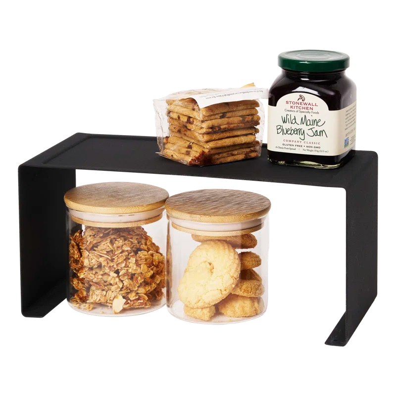 Yamazaki Tower Black Small Kitchen Rack