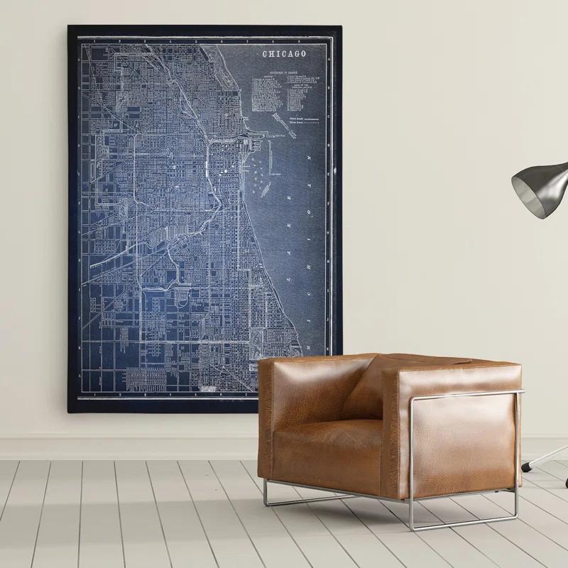 Steelside™ " Chicago Sketch Map "