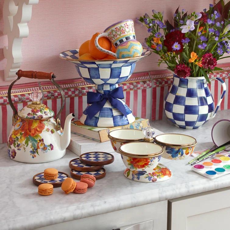 Flower Market 2 Quart Tea Kettle