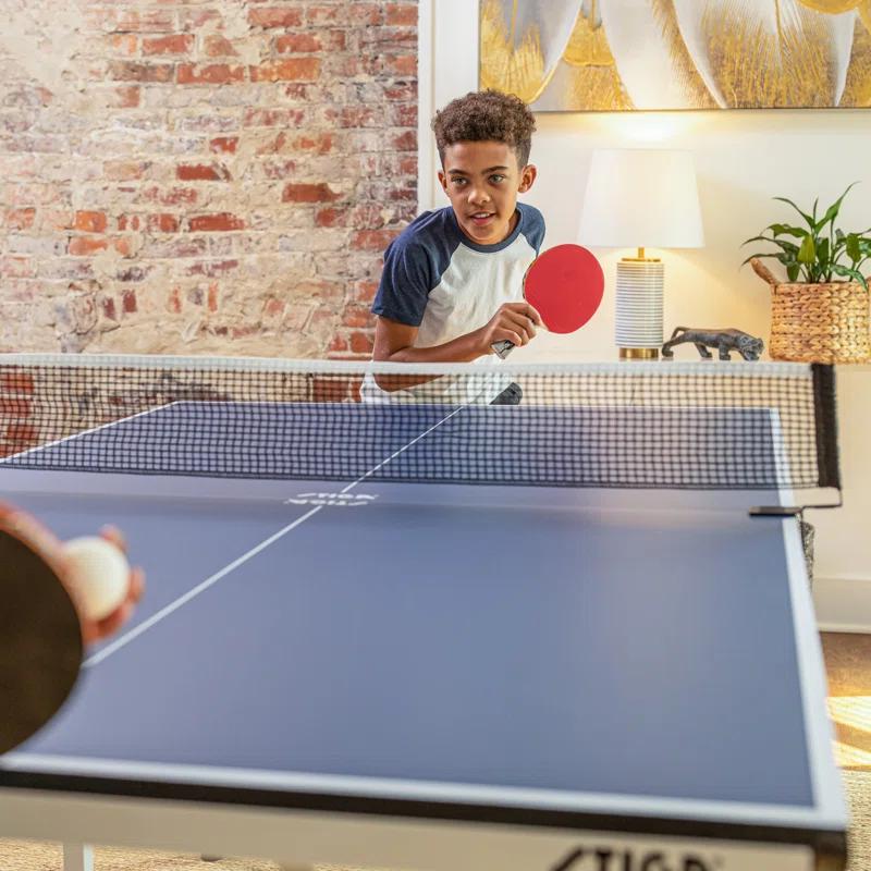 STIGA STIGA Space Saver Foldable Indoor Ping Pong Table - Compact Size with Regulation Quality