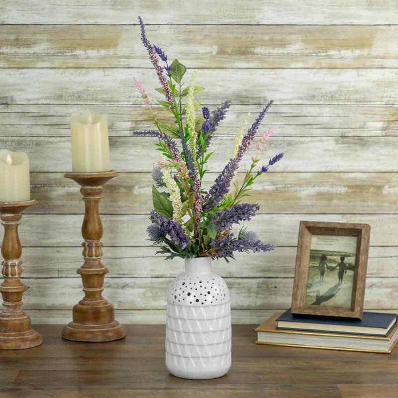 Northlight Seasonal Lavender Arrangement