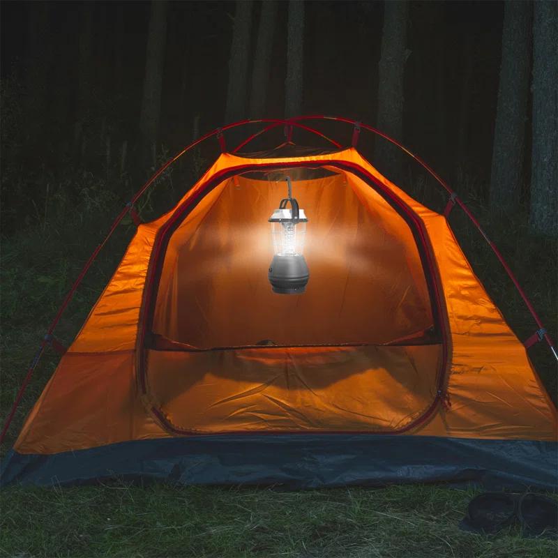 Whetstone Rechargeable Lantern or Battery-Operated LED Light for Camping - Solar Powered Lantern