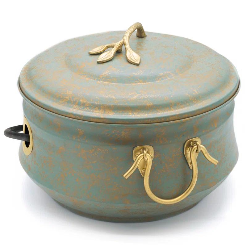 Good Directions Sedona Metal Container Hose Pot