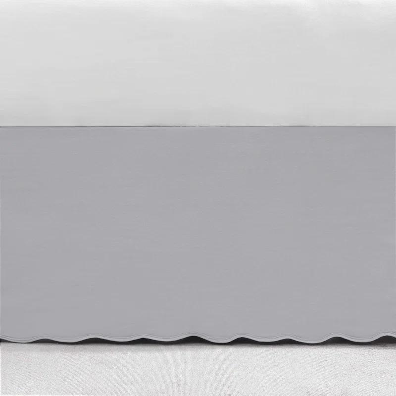 Stone Cottage Bedding Stone Cottage Solid Scalloped Cotton Bedskirt