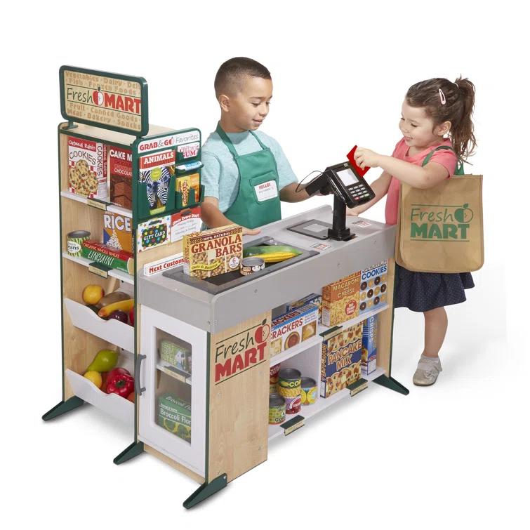 Melissa & Doug Grocery Companion Play Food Set