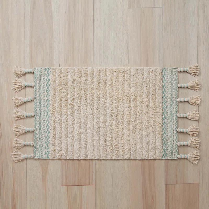 Lucky Brand Lucky Brand Demian Fringe Cotton Bath Rugs