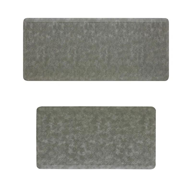Chef Gear Embossed Soothing Comfort Anti-Fatigue Mat Set