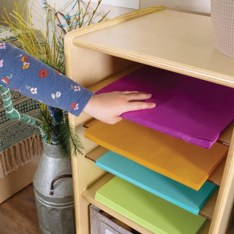 Guidecraft EdQ Essentials Shelves & 10 Bin Storage Unit
