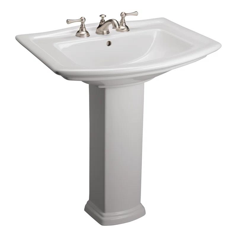 Barclay 3-498WH Washington Pedestal Lavatory