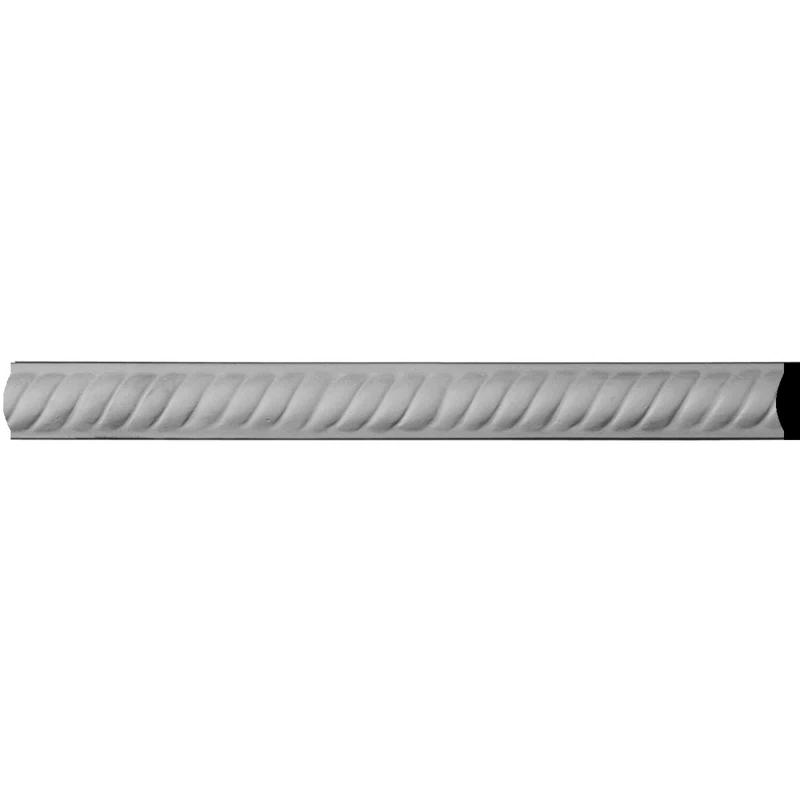 Ekena Millwork 1"H x 3/4"P x 94 1/2"L Alexandria Rope Panel Moulding