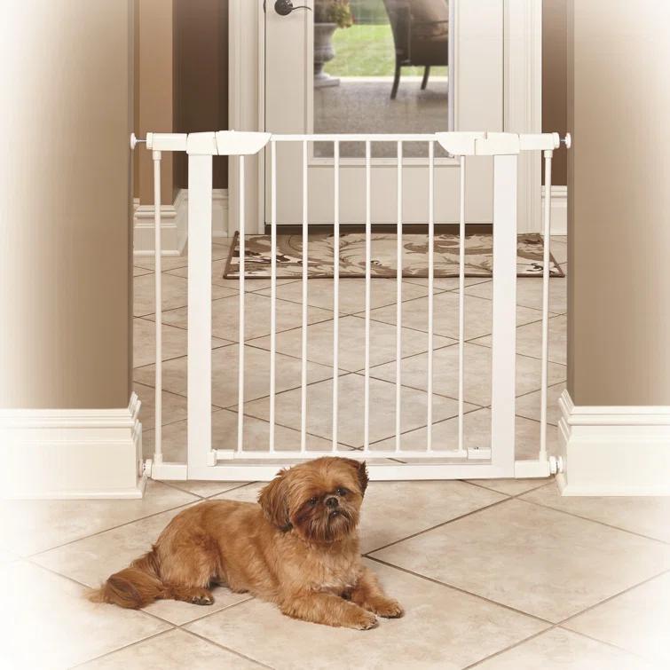Midwest Homes For Pets MidWest Homes for Pets Steel Pressure Mounted Pet Gate
