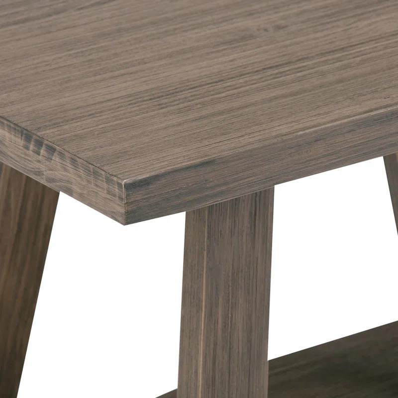 Simpli Home Dylan Solid Wood Storage Bench