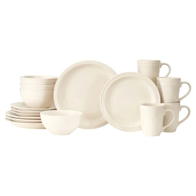 Baum 16 Piece Stoneware Dinnerware Set - Service for 4