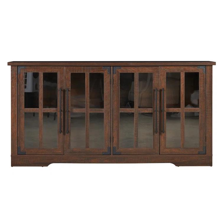Lark Manor™ Pfarr 63" Wide Sideboard with glass doors