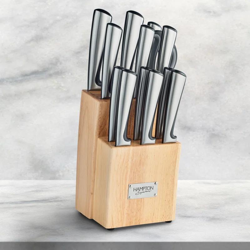 Hampton Signature Orion Blue 14 Piece Cutlery Block Set