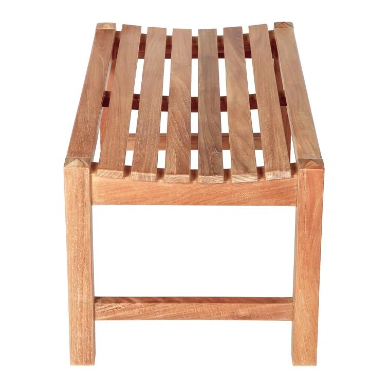 Elite 36" Natural Teak Spa Bench