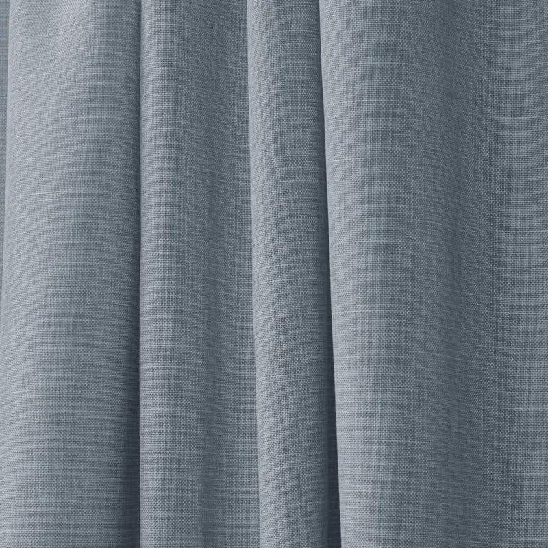 Nicole Miller Nicole Miller Faux Linen Slub Textured Hidden Tab/Rod Pocket Top Light Filtering Curtain Panel Pair (Set of 2)