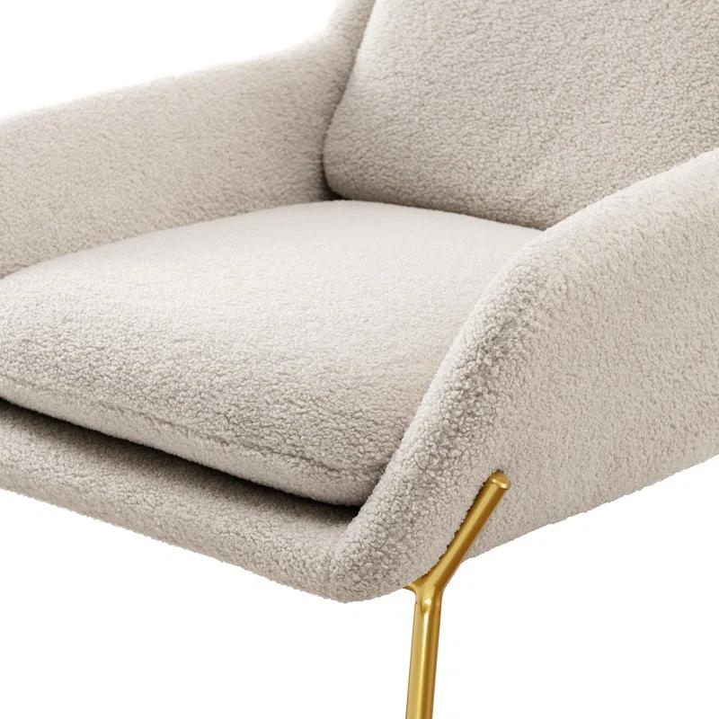 Everly Quinn Contemporary Upholstered Accent Chair