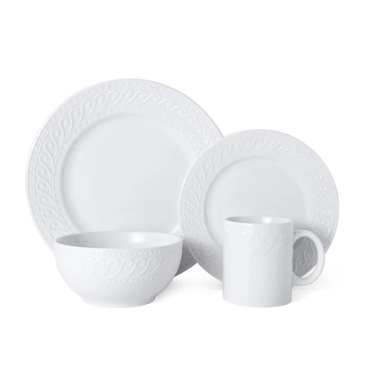 Pfaltzgraff Pfaltzgraff Sylvia 32-Piece Porcelain Dinnerware Set, Service for 8