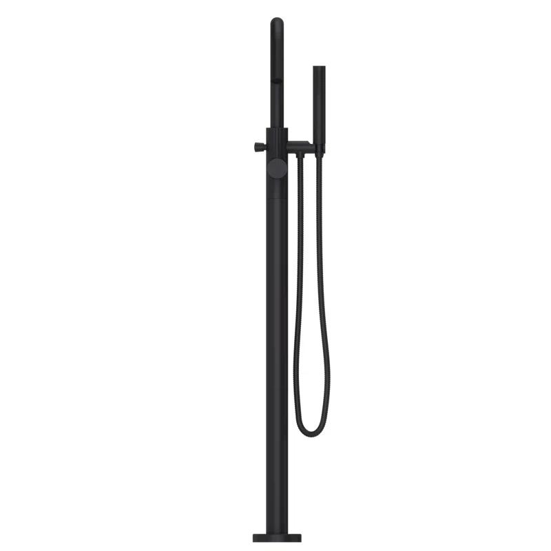 Pfister LG61MFB Single Handle Floor Mounted Freestanding Tub Filler Trim