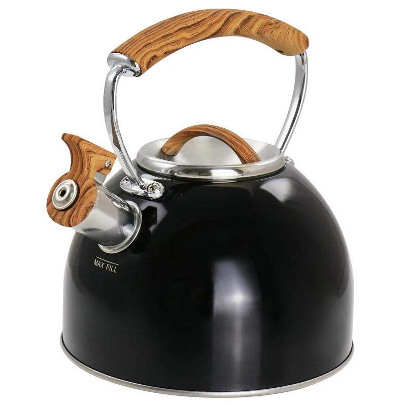 ORIXFORCE ORIXFORCE Stove Kettle 2 Quarts Stainless Steel Whistling Stovetop Tea Kettle