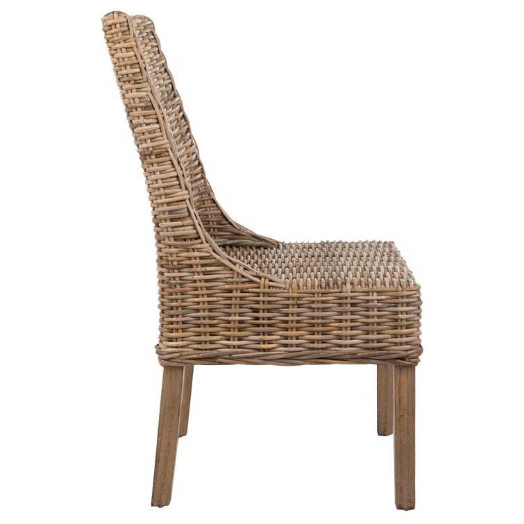 Armine Wicker Side Chair (Set of 2)
