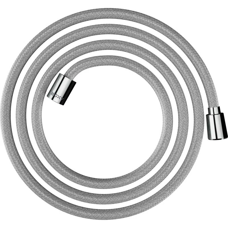 AXOR 28290000 AXOR Shower Solutions Textile Hose with Cylindrical and Conical Nut, 79"