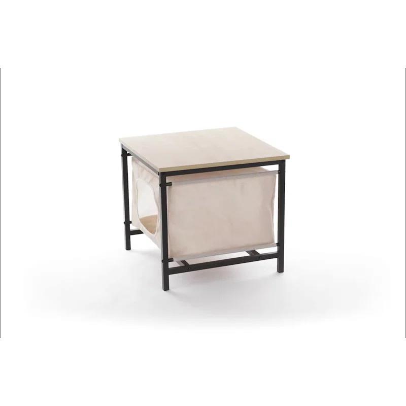 TRIXIE Emmie Indoor Cat Condo, Cat Bed Side Table & Nightstand, Cat Hideaway Cave with Cozy Cushion