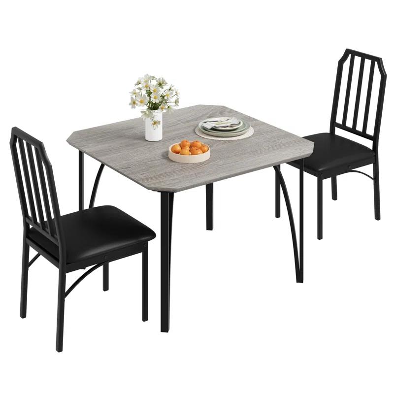 Homhougo 2 - Person Four Leg Dining Set
