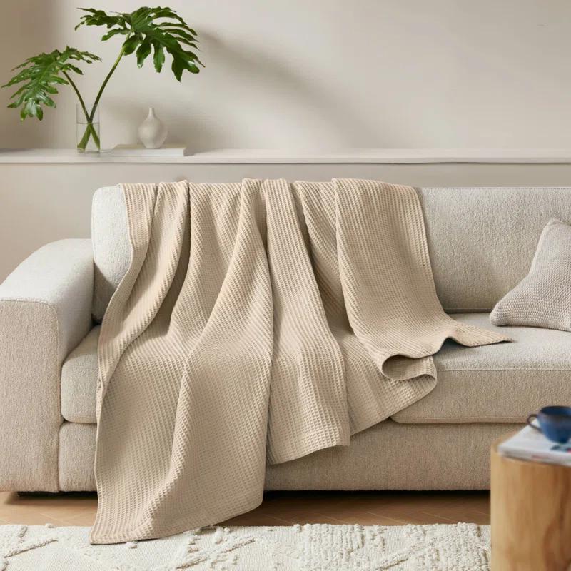 Waffle Weave Cotton Blanket