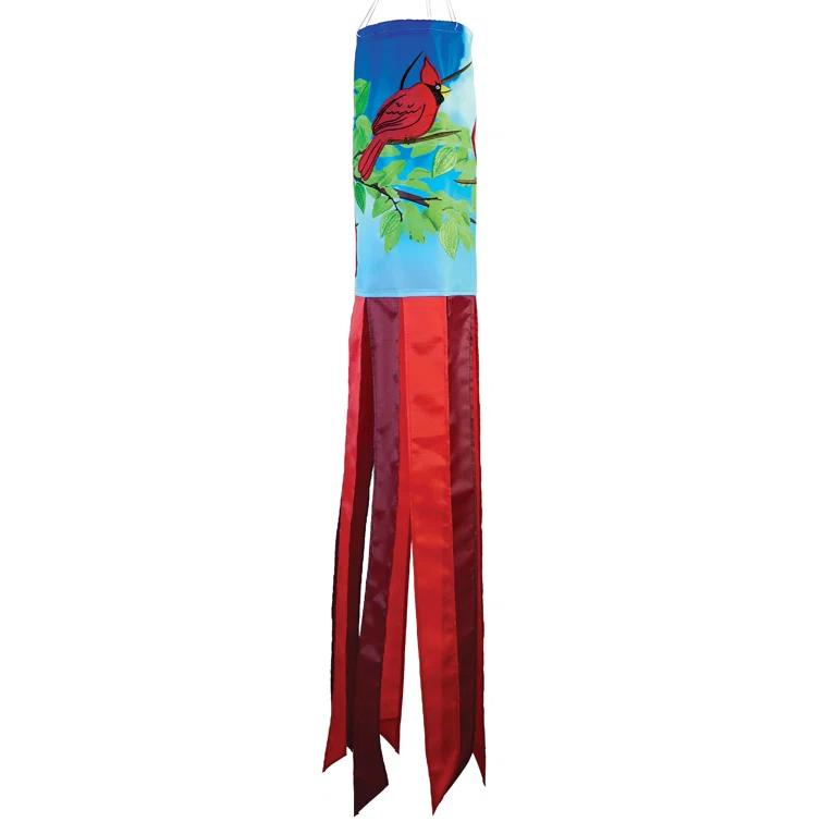 In The Breeze Double Sided 40'' H x 6'' W Polyester Wind Sock