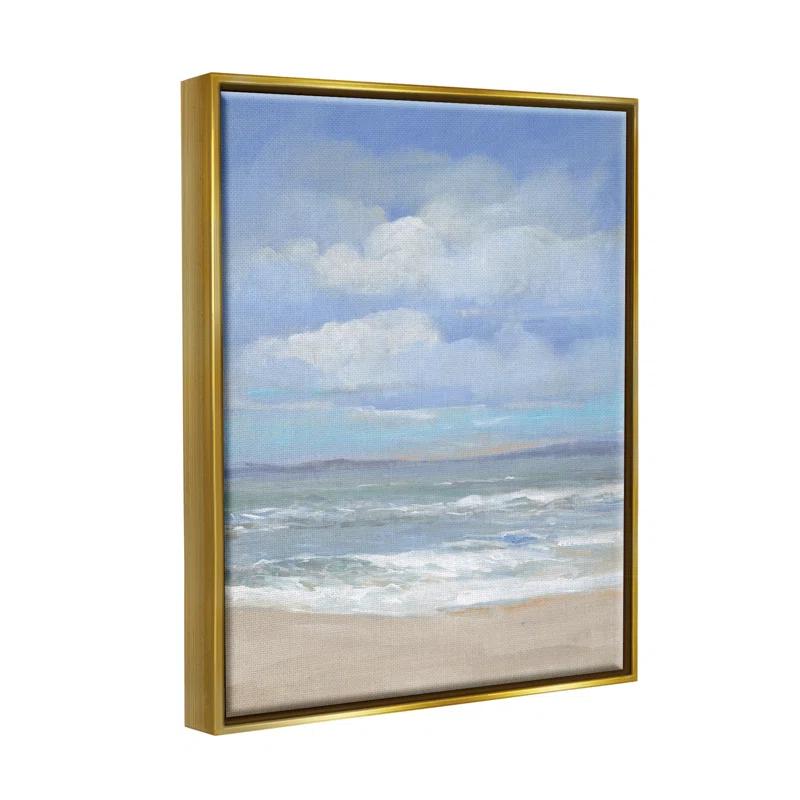 Stupell Industries " Cloudy Ocean Bay Shoreline " by Tim OToole
