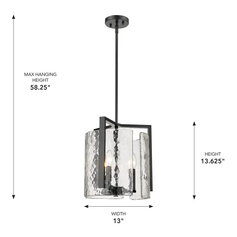 Everly Quinn Lynsea 3 - Light Drum Pendant