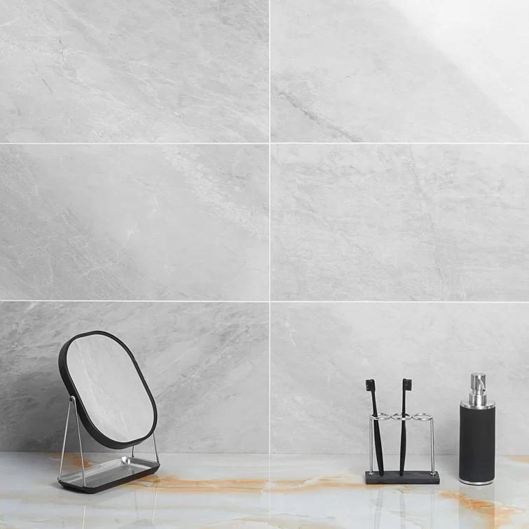 Bond Tile 12" x 24" Porcelain Marble Look Wall & Floor Tile