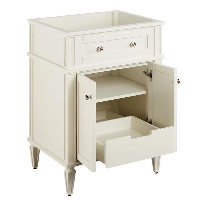 Signature Hardware 24" Elmdale Single Bathroom Vanity Set with Oval Undermount Sink