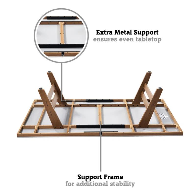 Hall of Games Hall of Games Regulation Size Indoor Ping Pong Tennis Table, 19mm Thick
