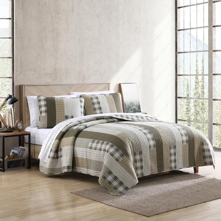 Eddie Bauer Eddie Bauer Fairview Cotton Reversible Quilt Set