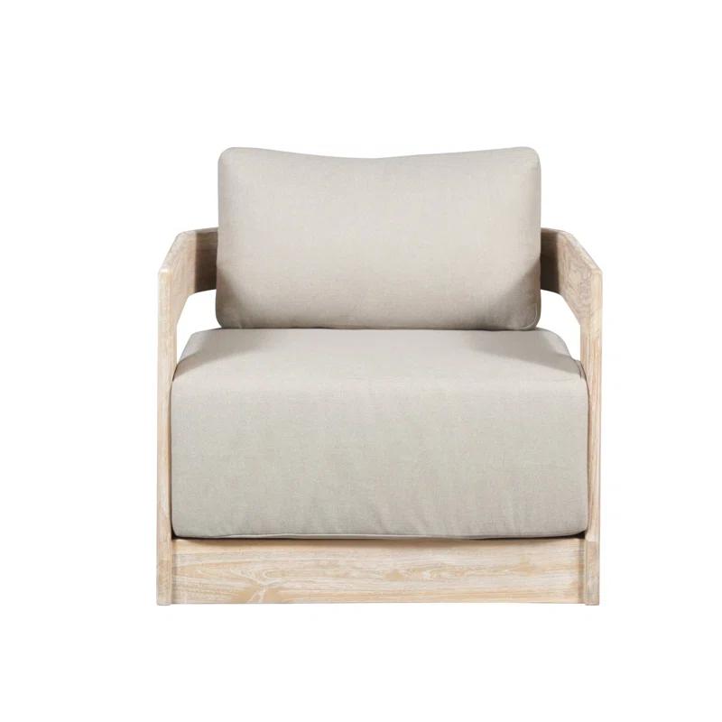 Crafters and Weavers Premium All-Weather Wicker Outdoor Lounge Chair