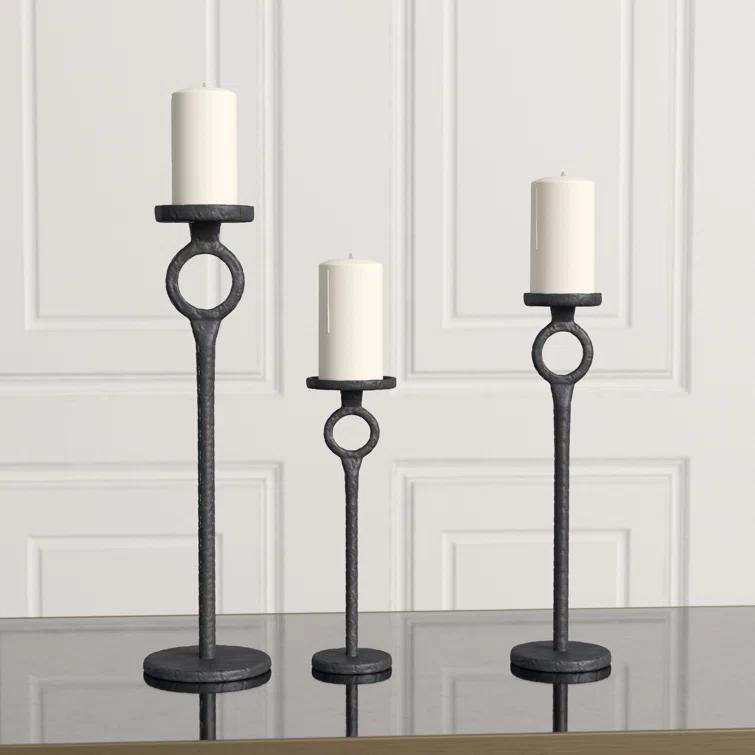Milton Iron Candle Holder