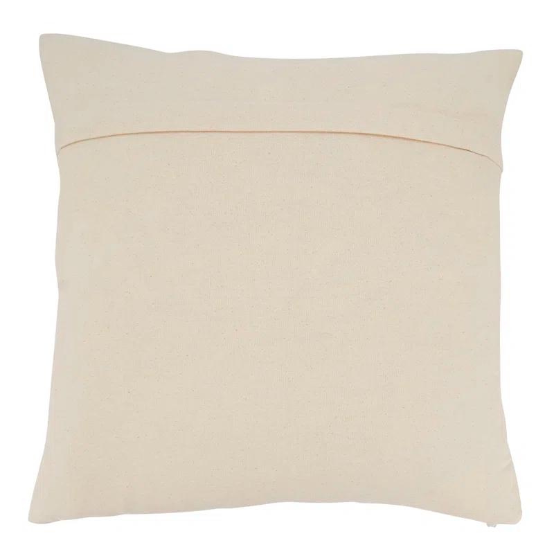 Saro Jenae Collection Cotton Pillow Cover