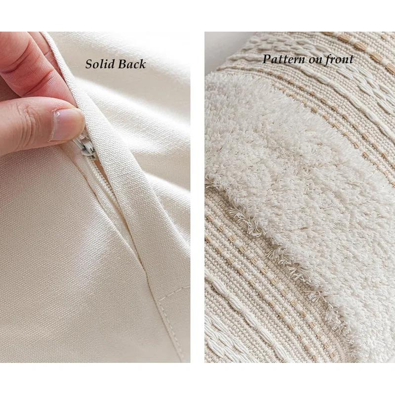 POFIMP 14X36 Rectangle Bohemian Style Pillow Cover For Sofa Living Room Decoration (1 Pack)