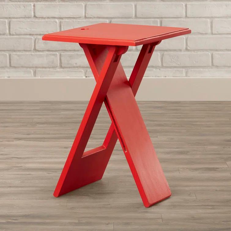 Butler Hammond Red Folding Table