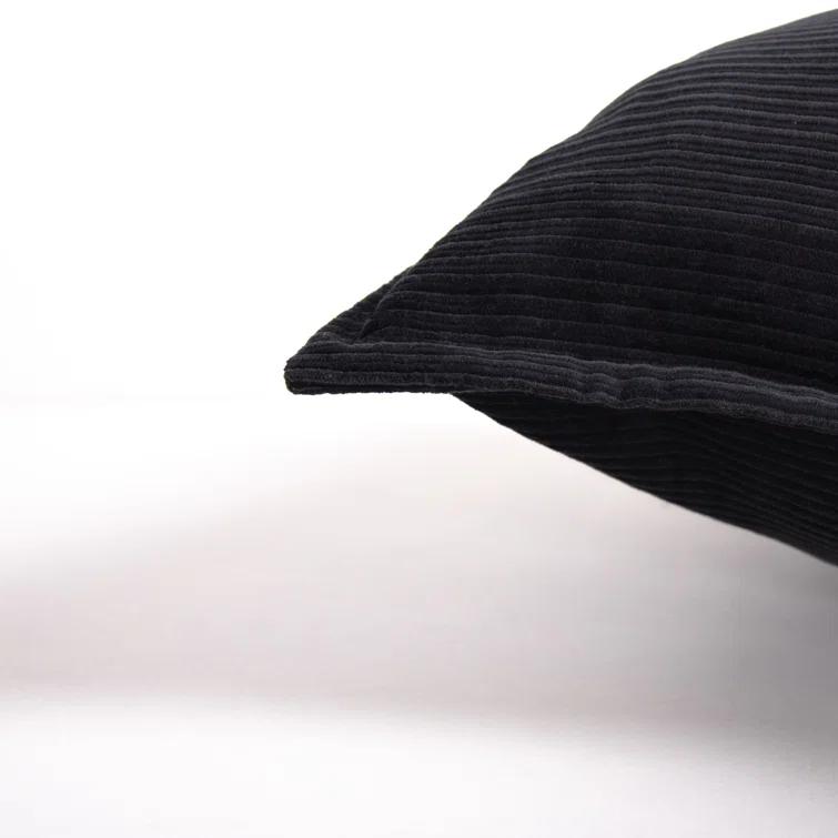 Rizzy Home Textured Cotton Reversible Throw Pillow