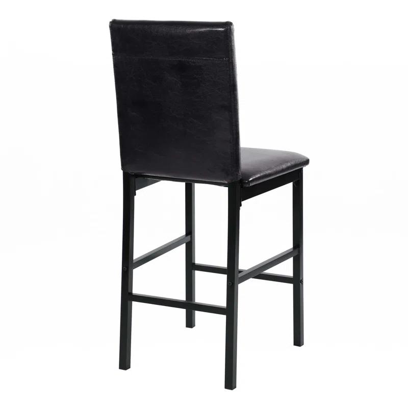 Hokku Designs Metal Frame Counter Height Chairs Set Of 4