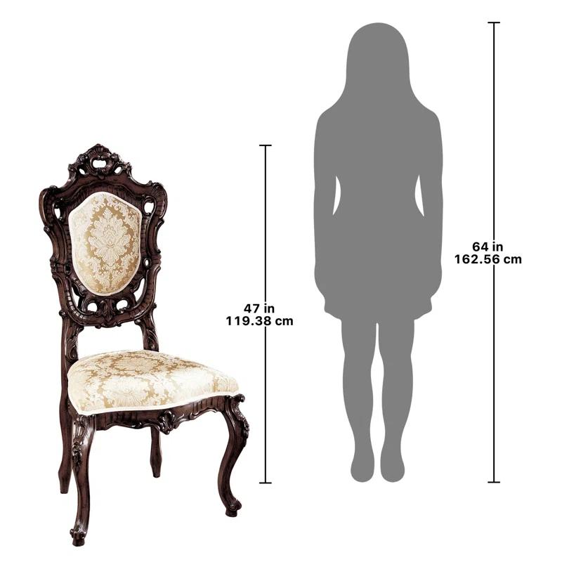 Design Toscano Toulon French Rococo Side Chair