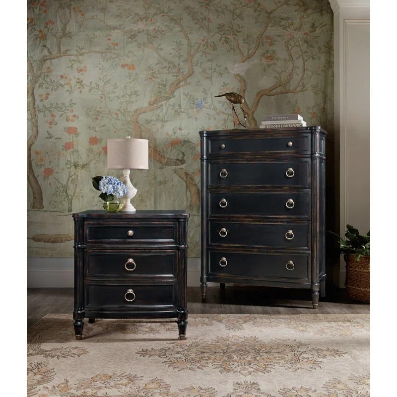 Charleston Solid + Manufactured Wood Nightstand