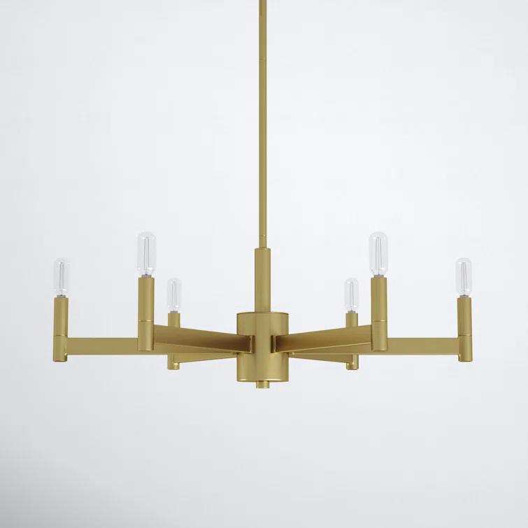 Tuscany 8 - Light Candle Style Classic Chandelier