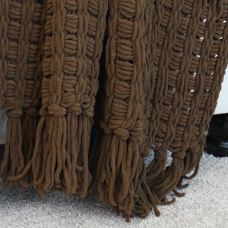 Home Soft Things Space Yarn Throw Blanket