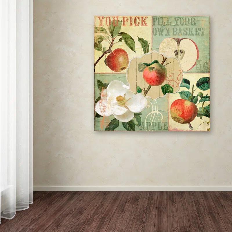 Trademark Fine Art Color Bakery " Apple Blossoms II " by Color Bakery